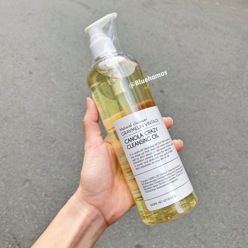 Dầu tẩy trang hoa cải Graymelin Canola crazy cleansing oil