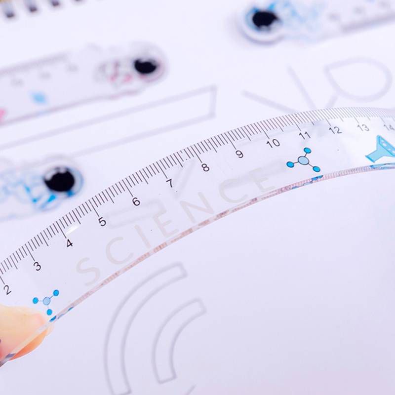 Thước kẻ trong suốt 15cm hình phi hành gia độc đáo sáng tạo #thuocke #thuoc ke #thước kẻ