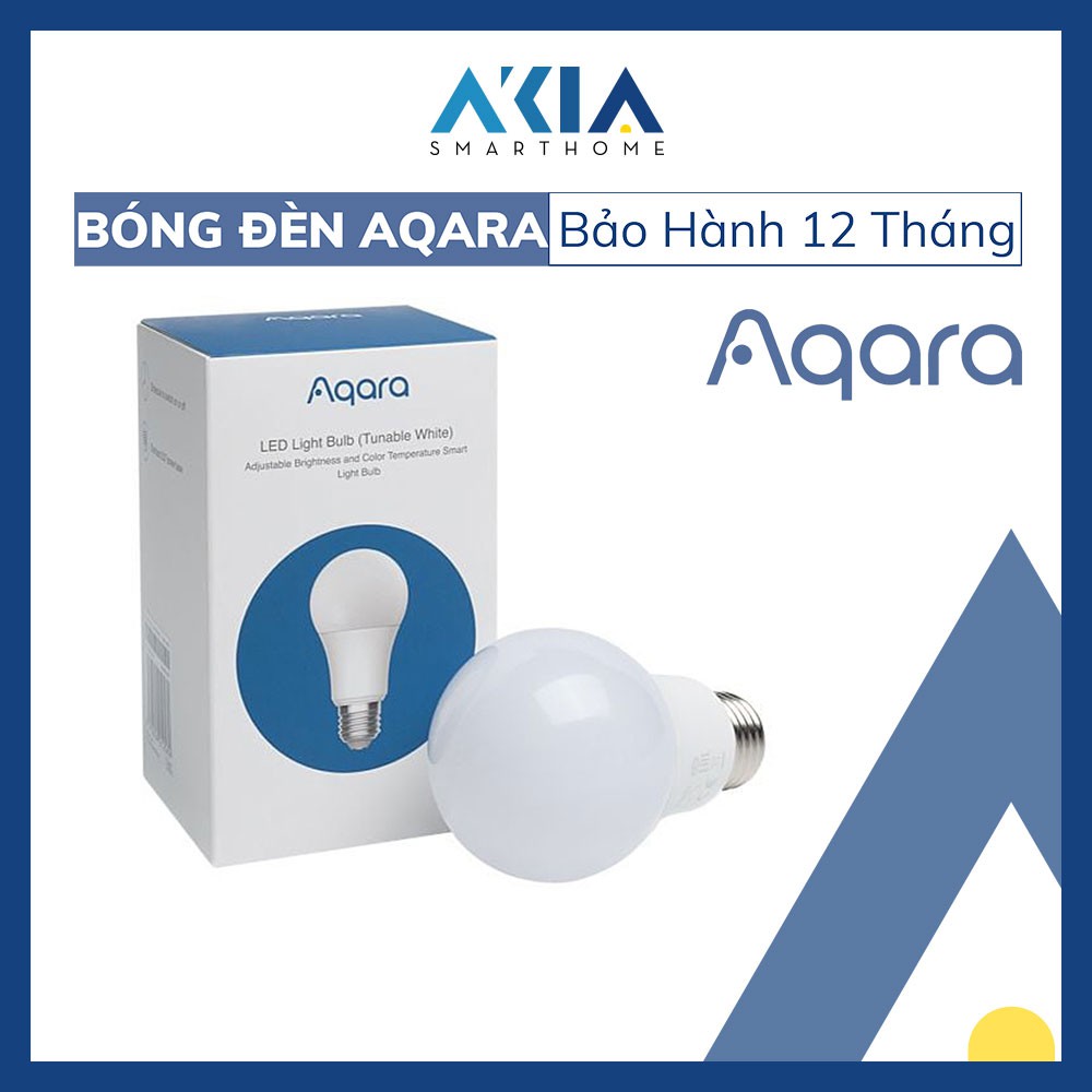 Bóng Đèn LED thông minh Aqara 9W màu 2700K - 6500K phiên bản Zigbee - Hàng Chính Hãng BH 12 Tháng