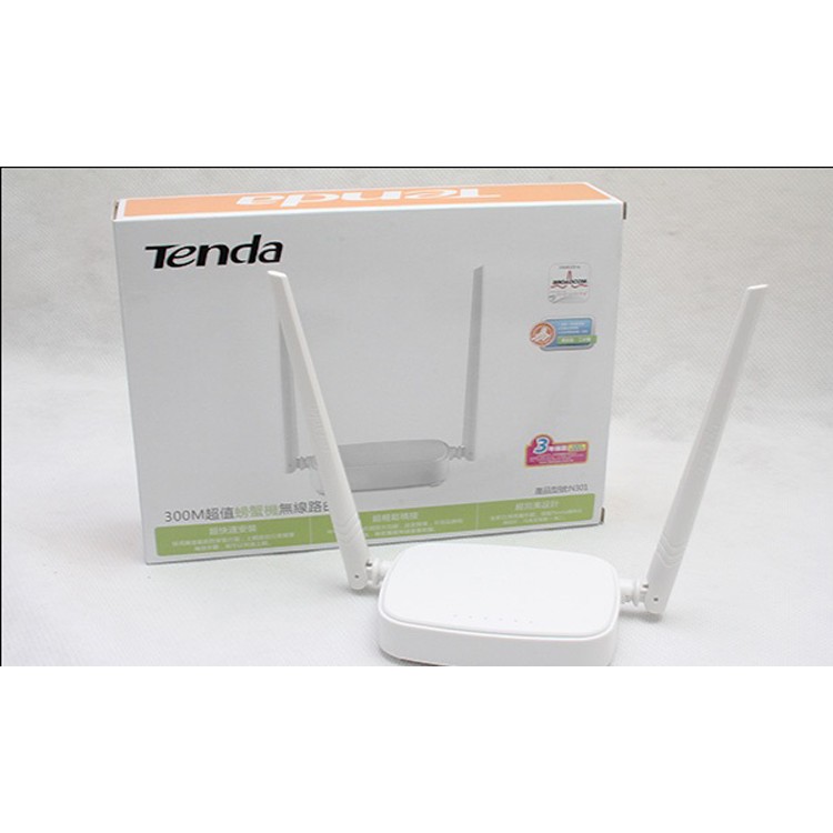 Bộ phát sóng Wifi Tenda N301 300Mb