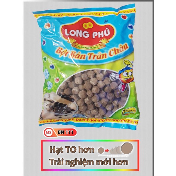 TRÂN CHÂU bột báng Long Phú HẠT TO gói 1kg