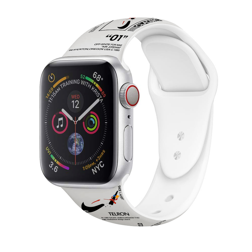 Dây Đeo Silicon Nike Thay Thế Cho Đồng Hồ Thông Minh Apple Watch Iwatch 1 2 3 4 5