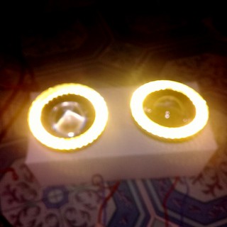 Cặp Đèn led pha gầm angle eyes BMW 89mm