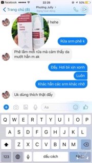 Sữa rửa mặt leau claire