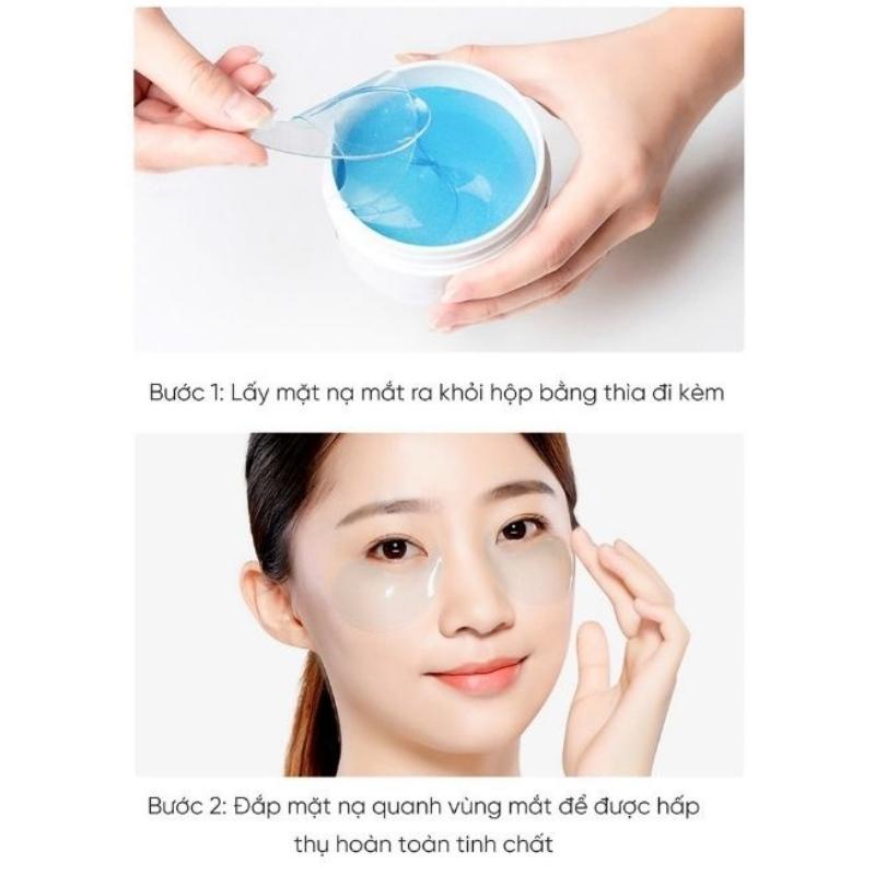 Mặt Nạ Dưỡng Mắt Weilaiya Dạng Thạch Collagen Hộp 30 Cặp Giảm Mờ Thâm Quầng Mắt Nâng Cơ Chống Lão Hóa Xóa Nếp Nhăn