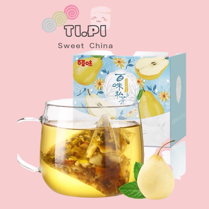 Hộp trà túi lọc vị hoa cúc+ lê Bách Thảo Vị