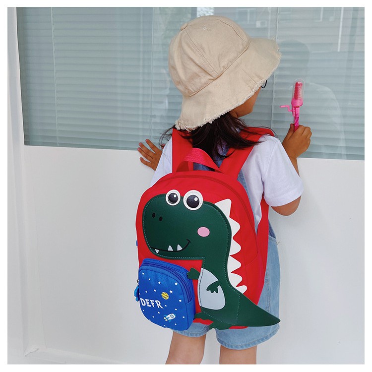 Balo bé đi mẫu giáo có in hình động vật đáng yêu