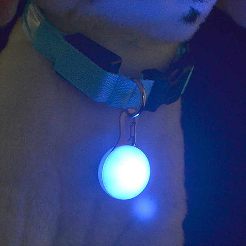 Đèn Led đeo cổ chống đi lạc Kún Miu đèn đeo cổ phát sáng cho chó mèo