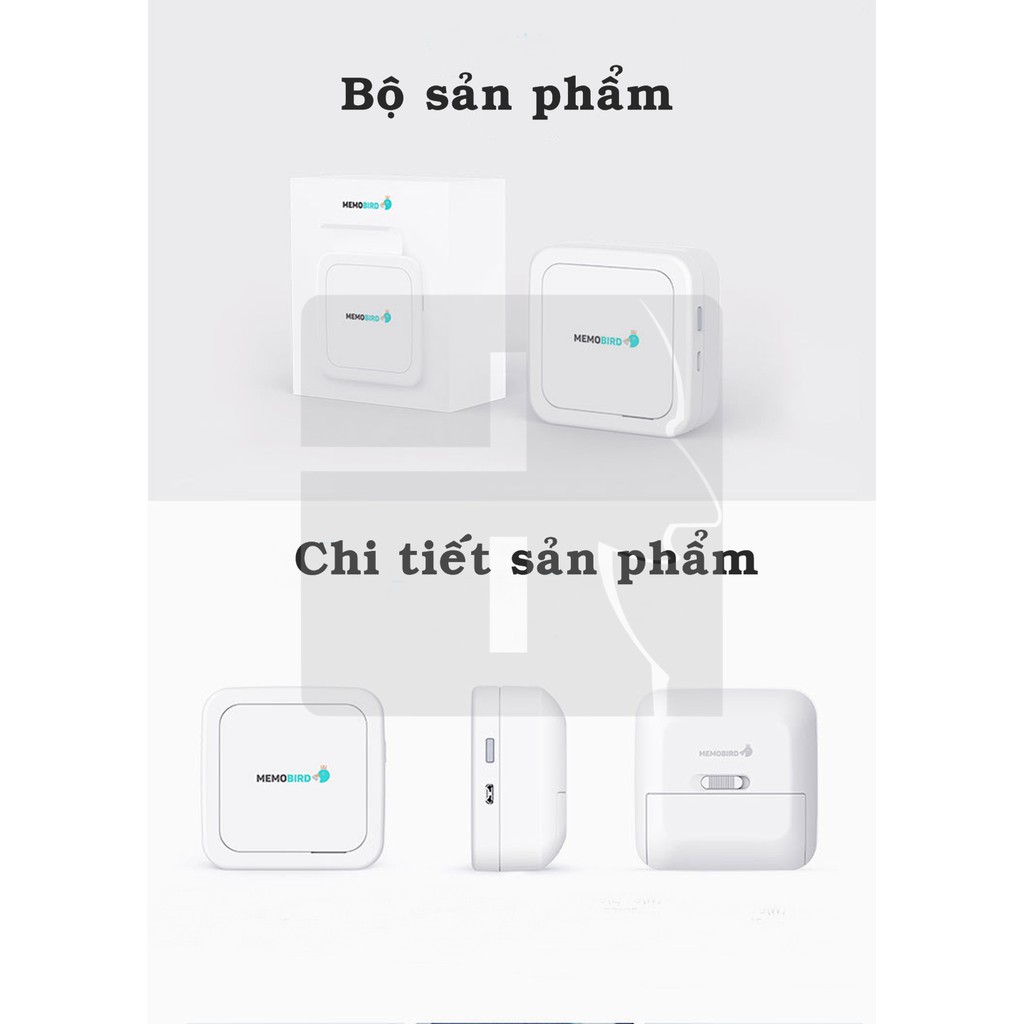 Máy in ảnh mini Memobird (Máy in ảnh lấy liền)