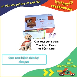 (1 que) Test bệnh parvo chó  que thử bệnh pravo chó