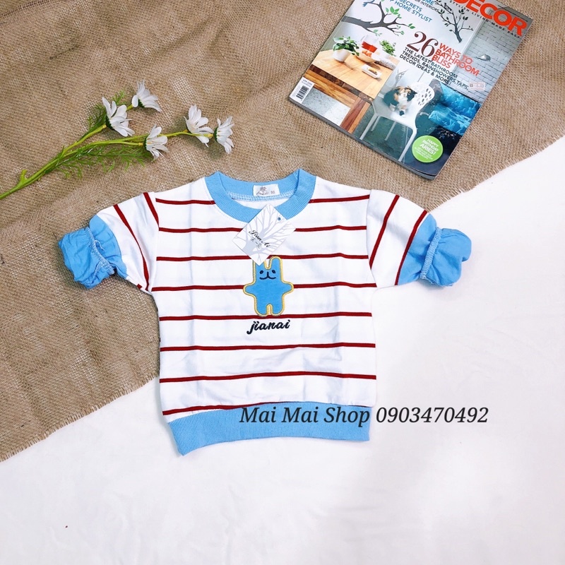 Áo dài tay cotton da cá Quảng Châu (7-15Kg)