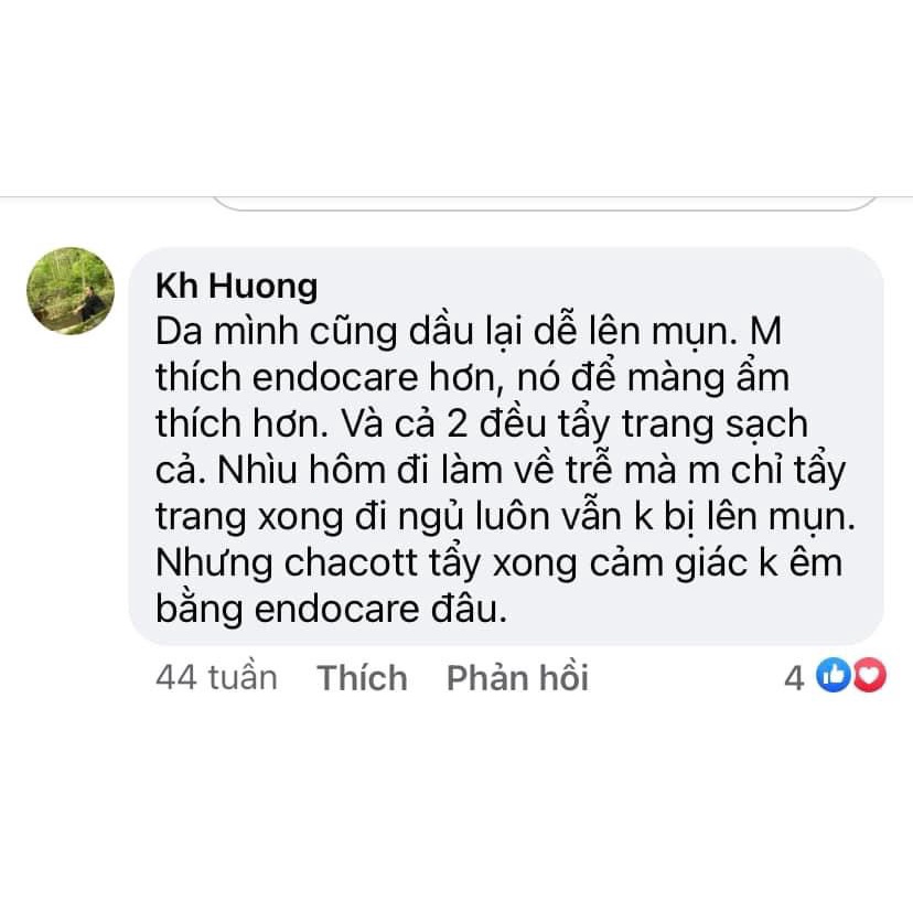 Nước tẩy trang ENDOCARE Hydractive Micellar Solution Agua Micelar