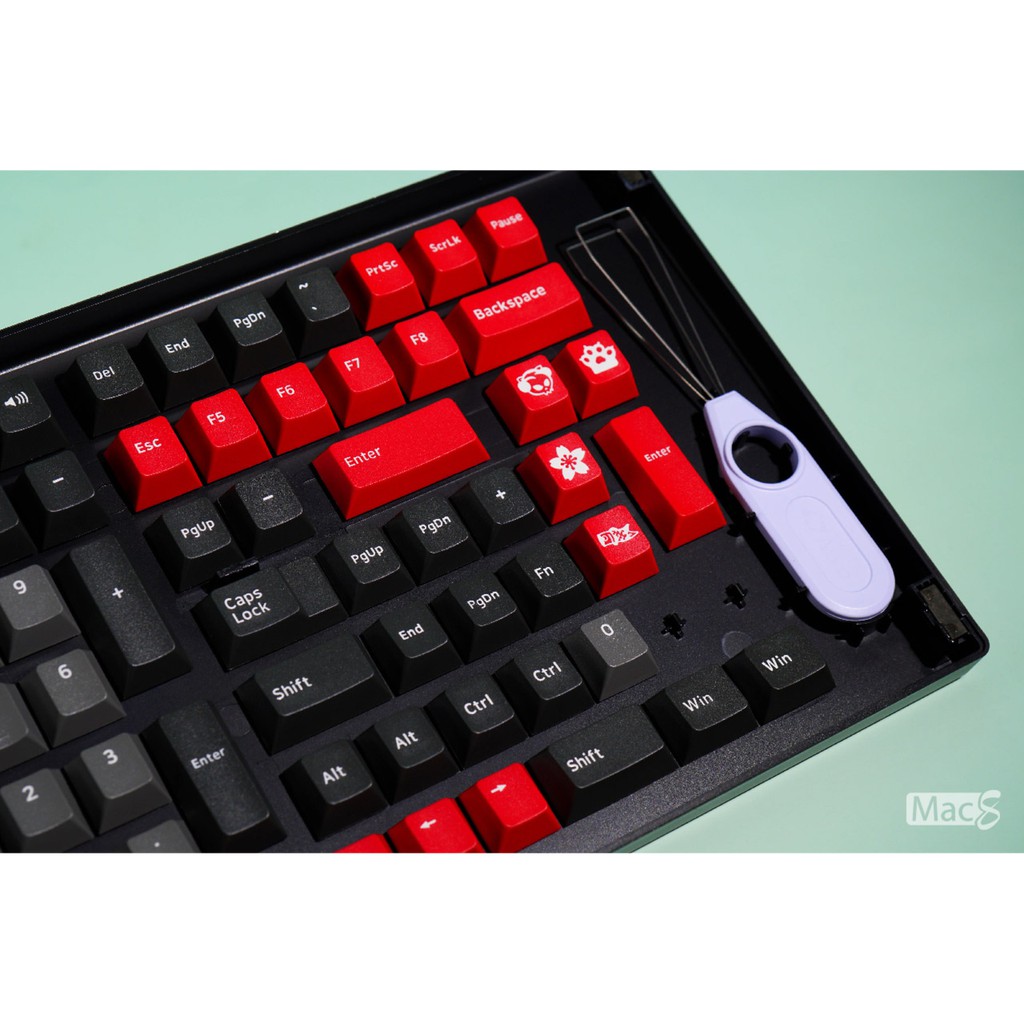 Bộ AKKO Keycap set – Psittacus (PBT DoubleShot/Cherry profile/157 nút)