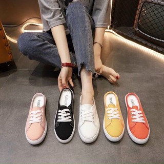 Giày nữ, Giày sục vải mềm cột dây