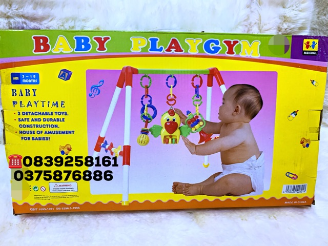 (Chính Hãng) Bộ TẬP THỂ DỤC KỆ CHỮ A playgym Dành Cho BÉ