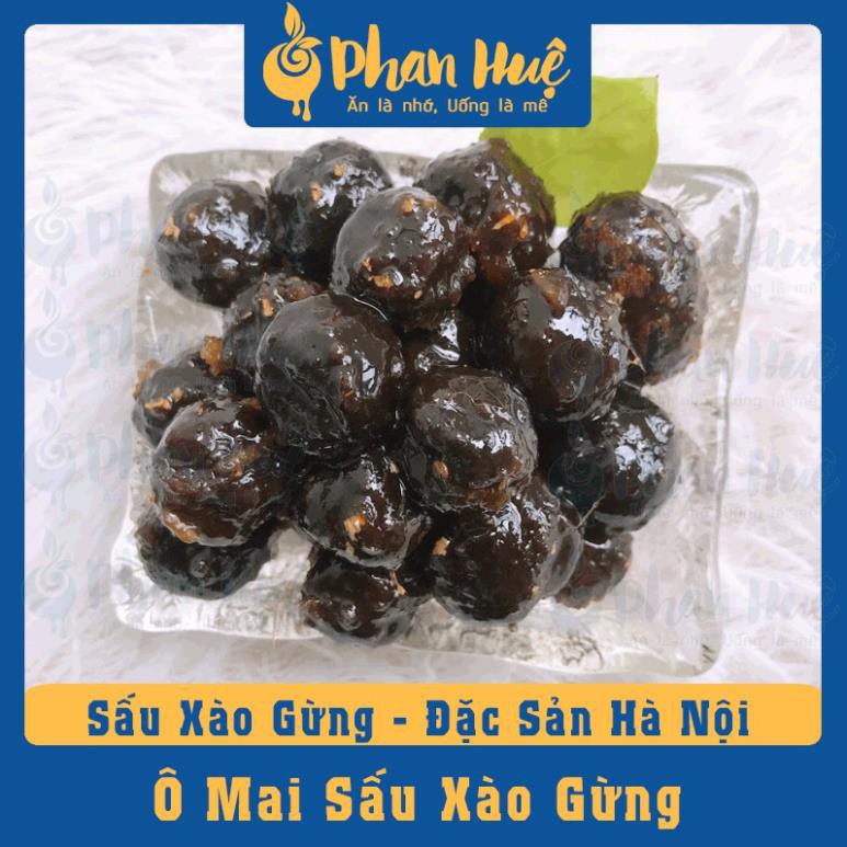 [ Dùng thử ] Ô mai xí muội sấu xào gừng Phan Huệ đặc biệt, sấu non miền Bắc chọn lọc, đặc sản Hà Nội