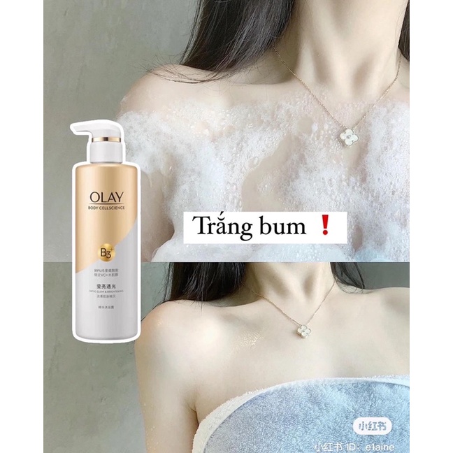 SỮA TẮM TRẮNG DA OLAY B3 VITAMIN C