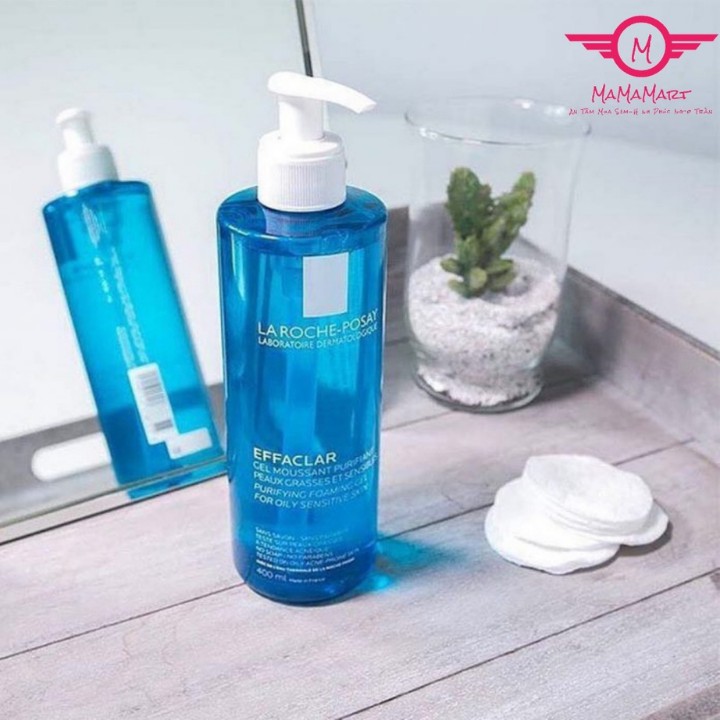 Sữa rửa mặt La Roche Posay Effaclar 400ml -Sữa rửa mặt tạo bọt làm sạch sâu dưỡng trắng cho da dầu da nhạy cảm (Pháp) | BigBuy360 - bigbuy360.vn