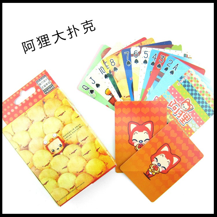 Bộ bài Tây anime NARUTO, bộ tú poker akatsuki chopper rozo luffy onepiece 54 lá in hình anime manga dễ thương độc đáo