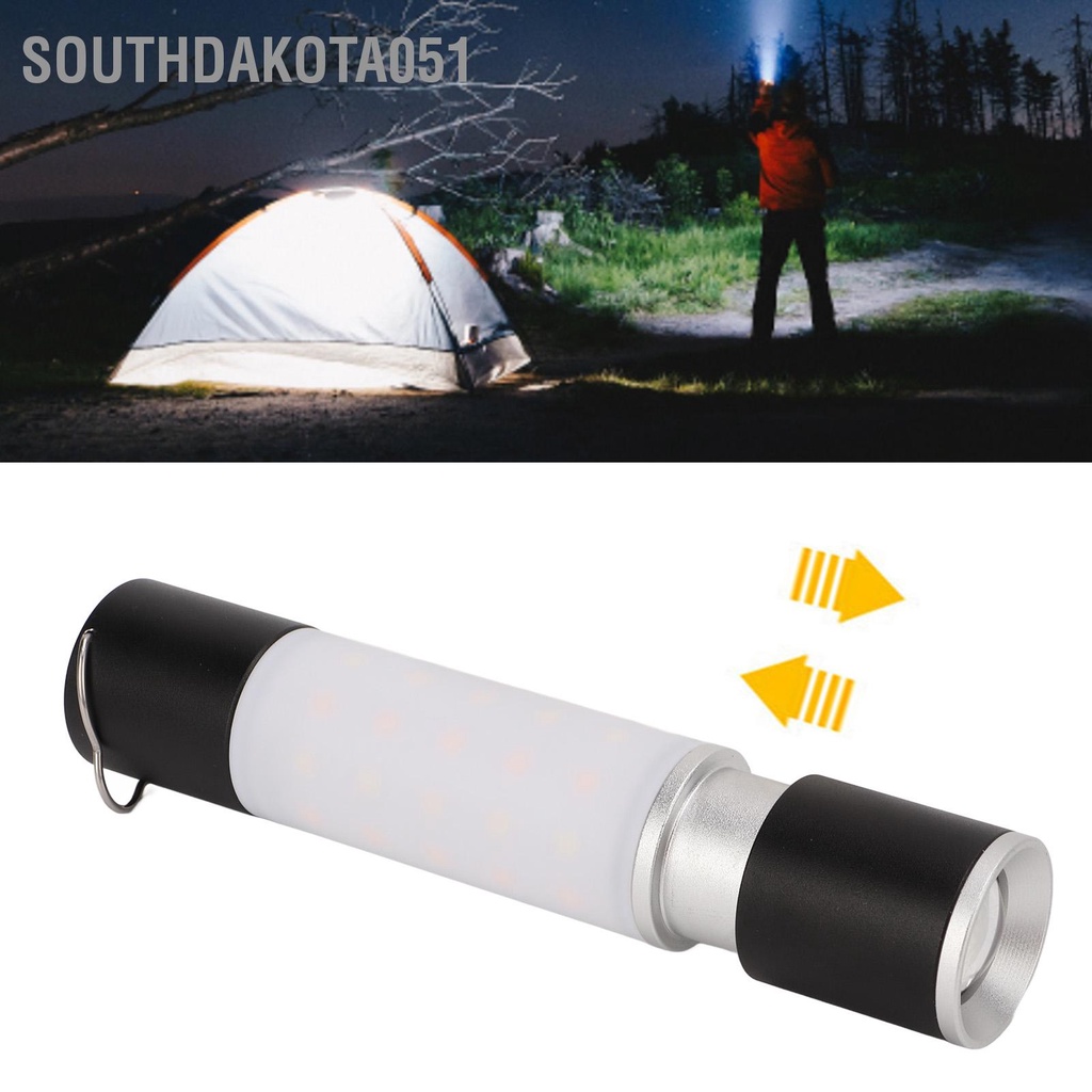 Đèn Lồng Cắm Trại Bằng Hợp Kim Nhôm Chống Nước Màu Đen Phong Cách Retro