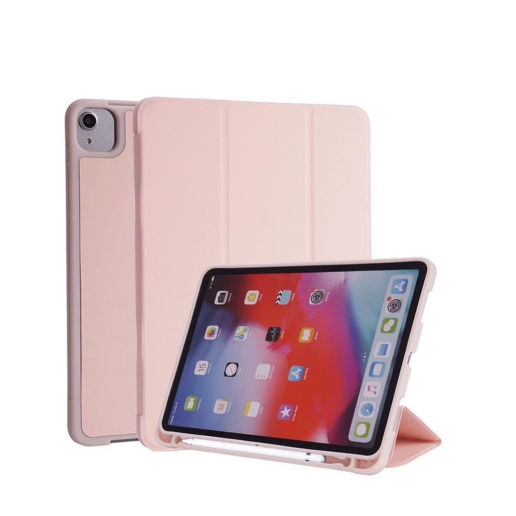 BAO DA SMART COVER SILICON, ỐP LƯNG SILICON CHO IPAD CÓ KHE CÀI BÚT CHO IPAD 10.2 INCH, IPAD 10.5 INCH, IPAD PRO 11 INCH | BigBuy360 - bigbuy360.vn