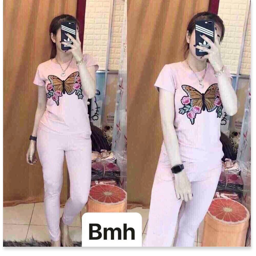 SET ĐỒ BỘ NỮ THUN,CHẤT LIỆU VÃI THOÁNG MÁT VÀ CO GIẢN 4C  THỜI TRANG KME.STORE