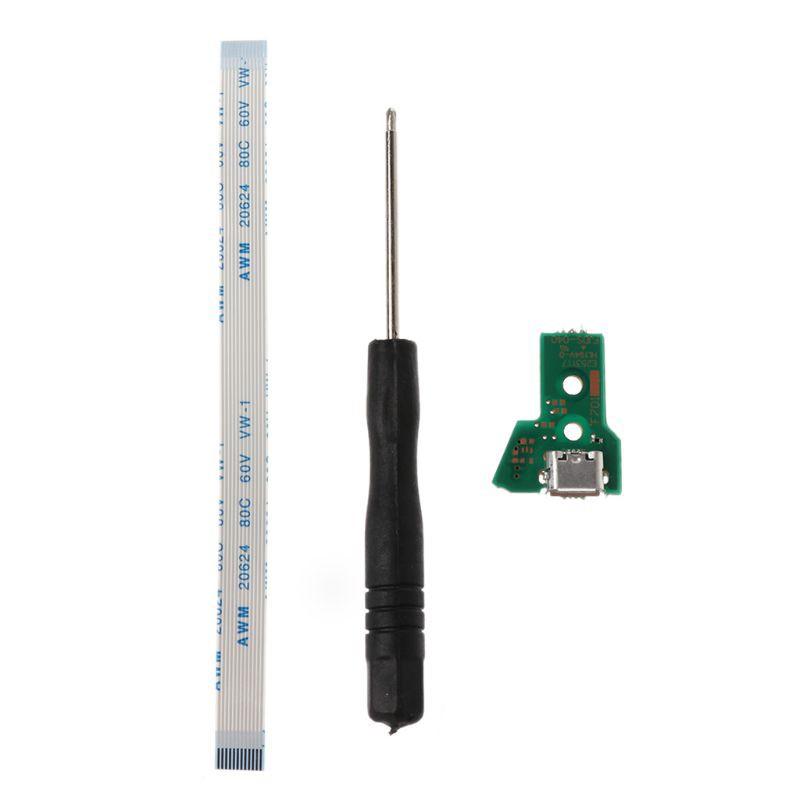 Bảng Mạch Điều Khiển Sạc Usb Jds-040 12 Pin Cho Tay Cầm Chơi Game Sony Playstation 4 Ps4