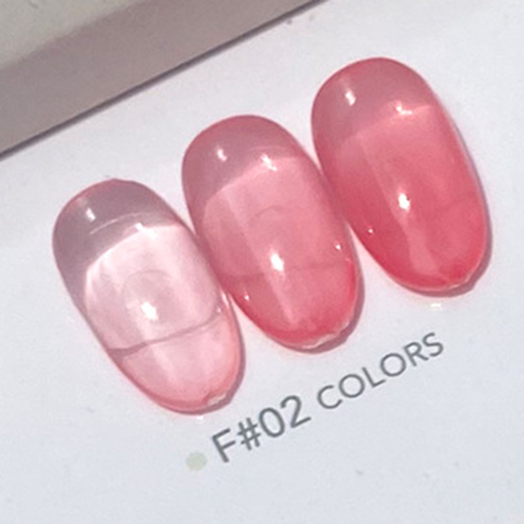 [Hàng mới về] Lọ gel sơn móng 8ml nhiều màu sắc trong suốt thời trang