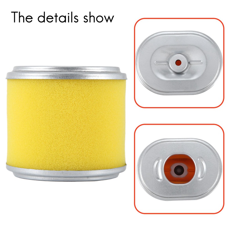 Set 2 Bộ Lọc Không Khí 17210-ZE1-505 Thay Thế Cho Động Cơ Honda Gx120 GX160 GX200 GX140