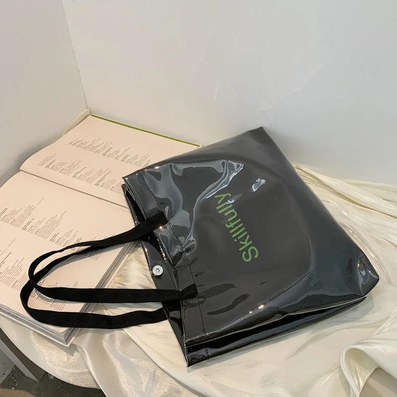 Túi Xách Trong Suốt Chống Thấm Nước Phong Cách Hàn Quốc Dành Cho Nữ