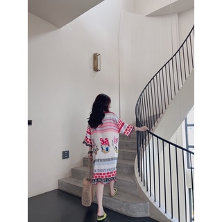 VÁY NGỦ LỤA LƯỢN SÓNG - VỊT HỒNG