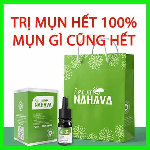 SẠCH MỤN 100% MỤN GÌ CŨNG HẾT, SERUM NAHAVA KHÔNG CÒN NỖI LO VỀ MỤN.