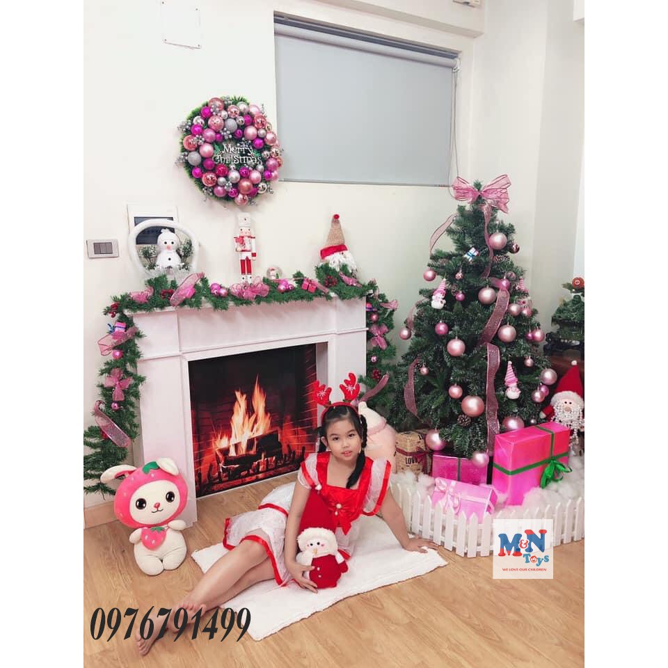 Bờm sừng tuần lộc Giáng sinh Noel cho trẻ em và người lớn