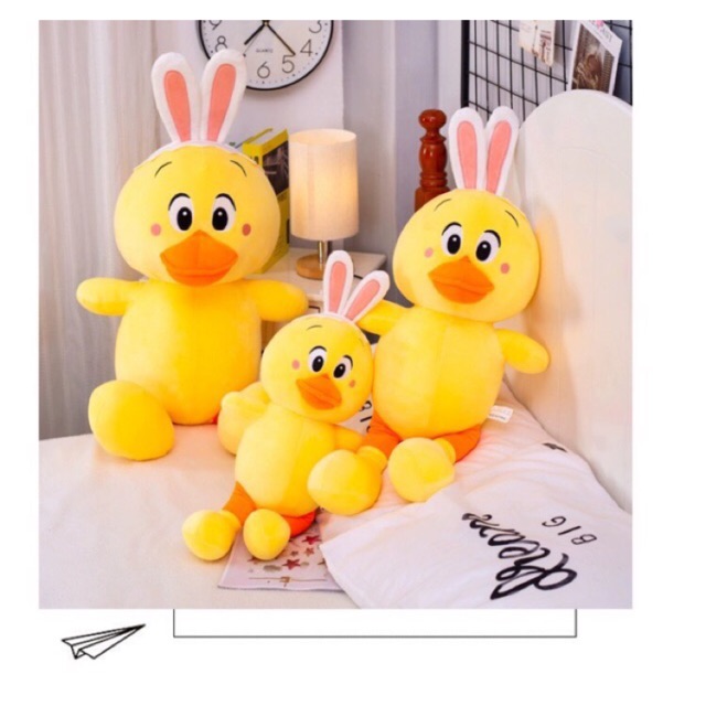 Gấu bông vịt vàng