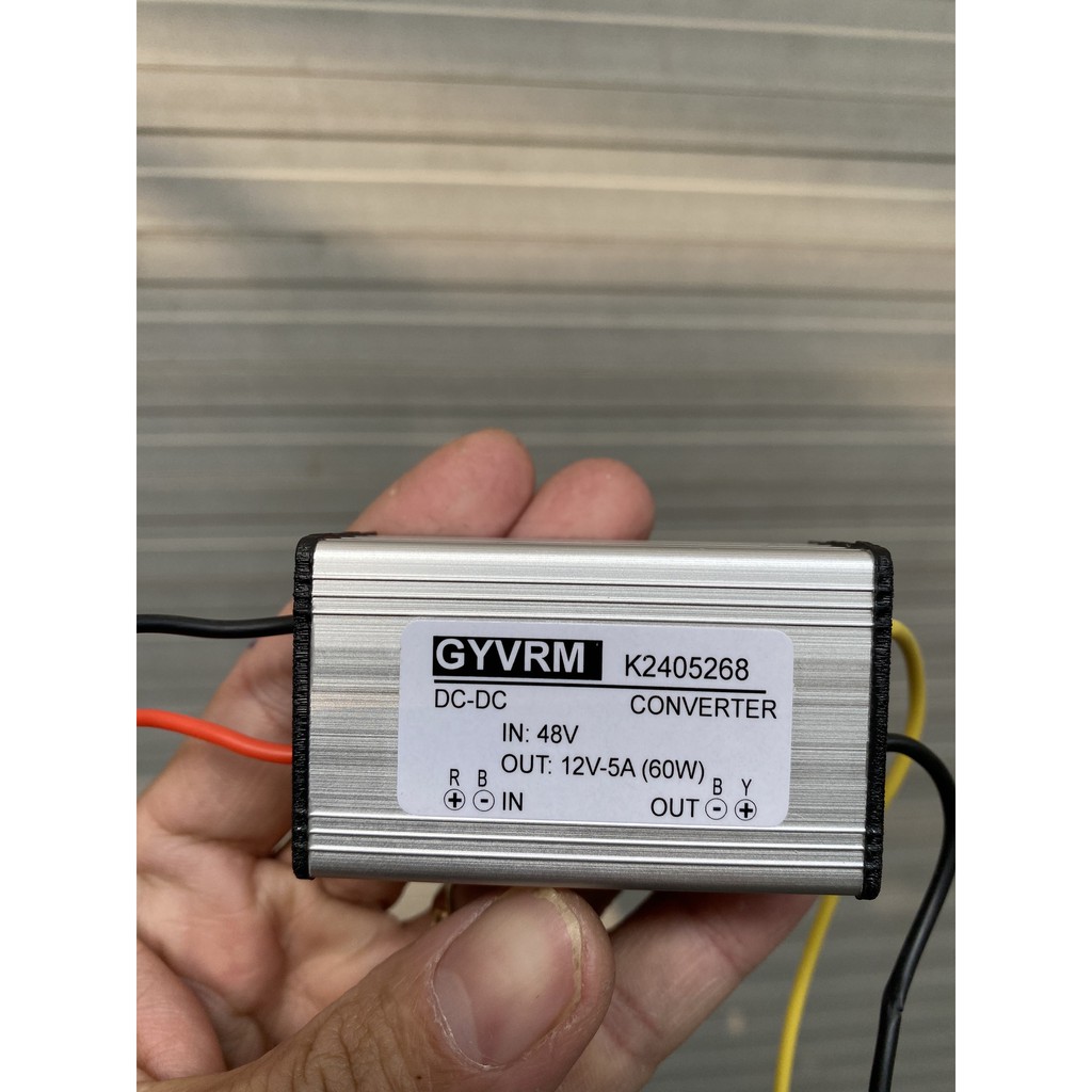 Bộ chuyển đổi nguồn điện 48V xuống 12V 5A