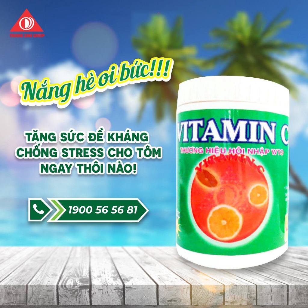 VITAMIN C - Tăng sức đề kháng cho tôm cá