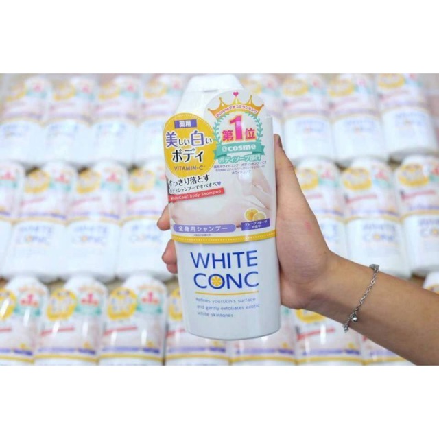 WHITECONC SỮA TẮM TRẮNG DA WHITE CONC VITAMIN C NHẬT BẢN 360ml