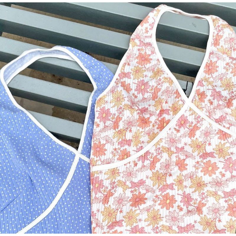 Áo Yếm Croptop Hở Lưng Jam Halter Top - Gingerbear