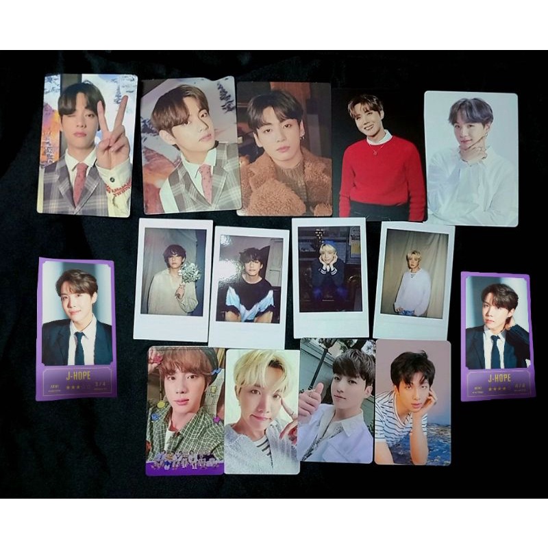 TỔNG HỢP ẢNH THẺ MINI PHOTOCARD NHÓM NHẠC TOÀN CẦU BTS