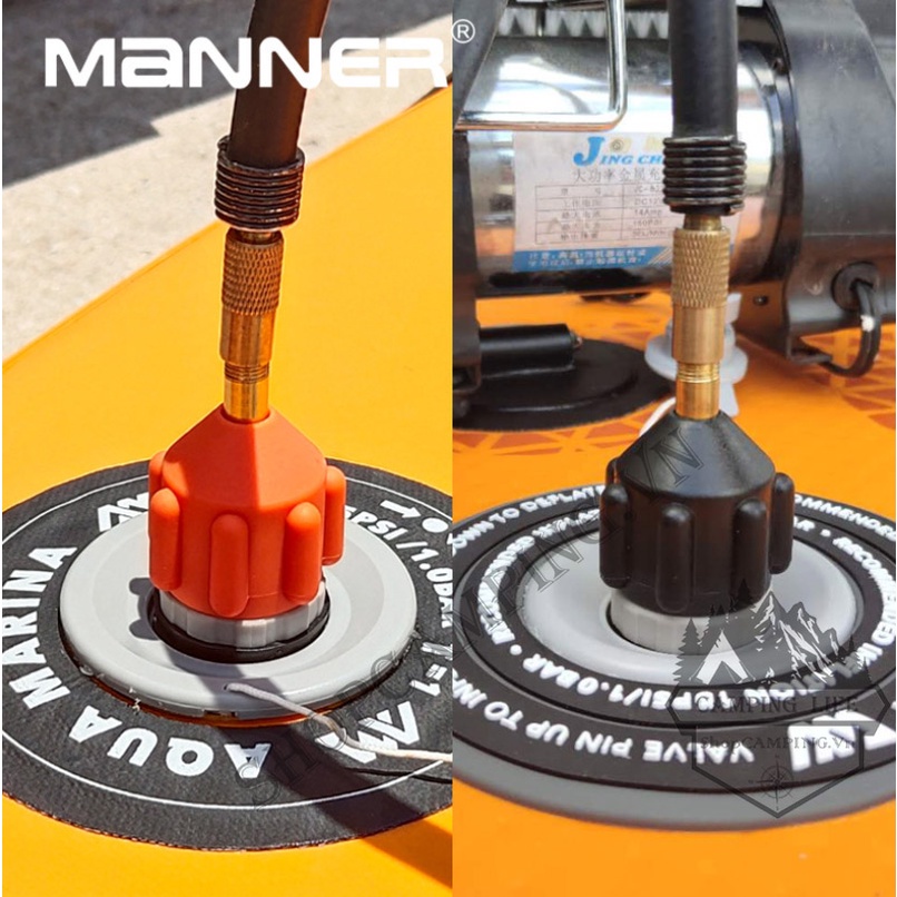 Bộ chuyển đổi van bơm sup,van bơm hơi ván đứng, xuồng hơi đi biển, du lịch cắm trại dã ngoại - Camping VietNam