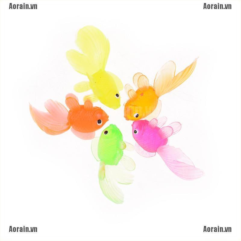 Bộ 20 Mô Hình Cá Vàng Bằng Cao Su Nhiều Màu Sắc