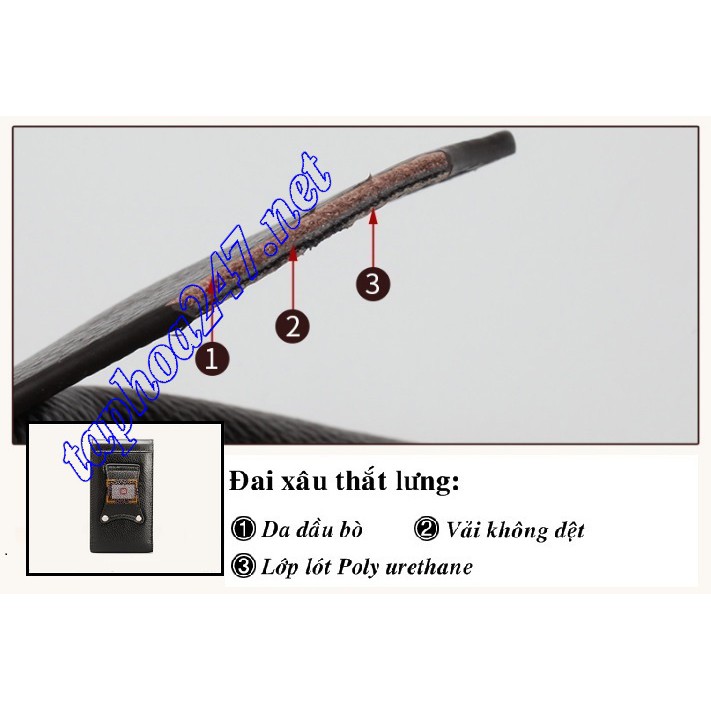 Bao điện thoại Mennyo - size 17cm - một ngăn đeo đứng