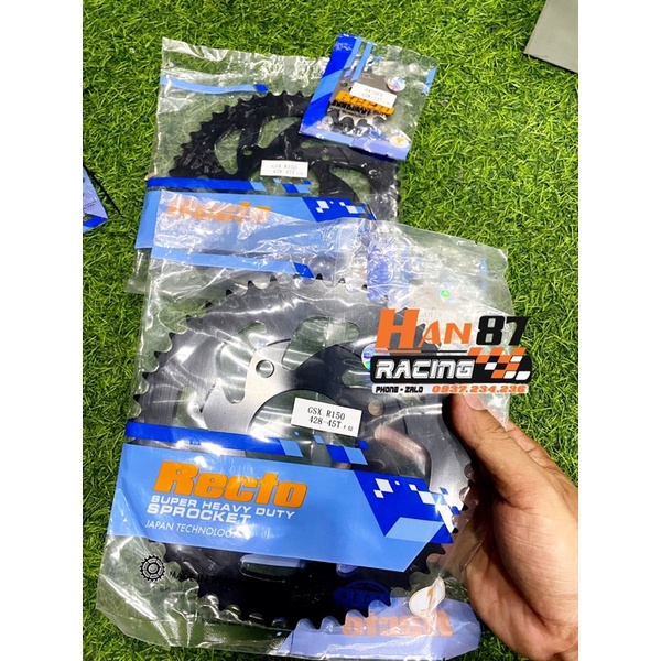 Nhông dĩa Recto cho CBR150 /GSX150