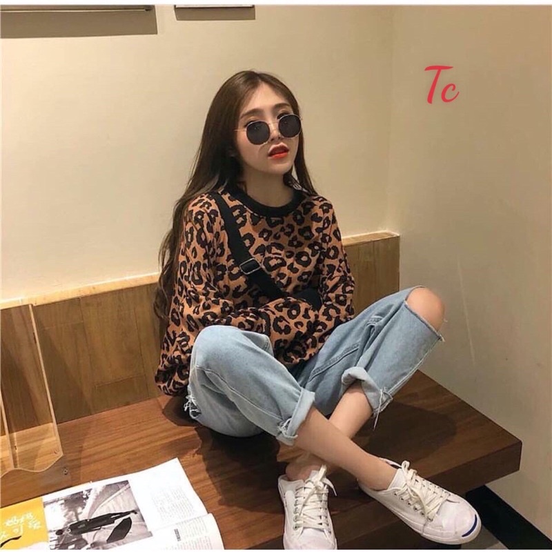 Áo Swt Nỉ Da Báo