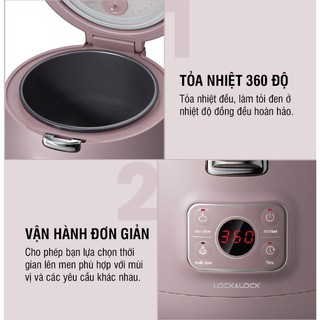 Máy Làm Tỏi Đen Lock&Lock EJR136PUP [3L]