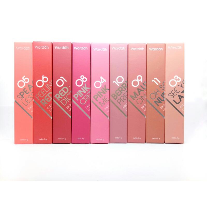 (hàng Mới Về) Son Kem Lì Belia Wardah Lên Màu Chuẩn Đẹp | BigBuy360 - bigbuy360.vn