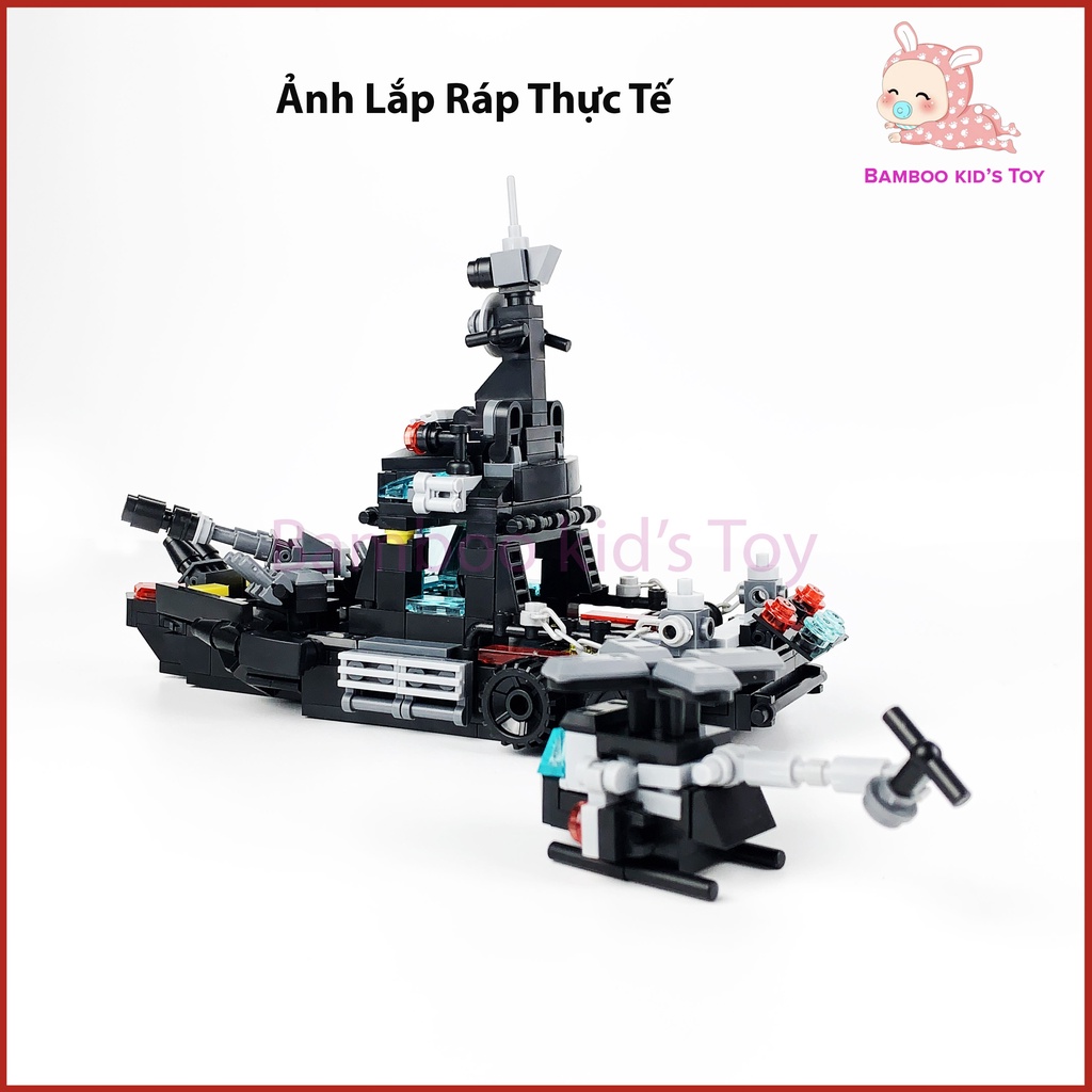 Đồ chơi lắp ráp, Đồ chơi xếp hình lực lượng đặc biệt nhiều chi tiết cho bé thỏa sức sáng tạo