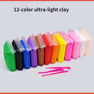 Túi đất sét 12/ 24/ 36 màu sắc siêu nhẹ tiện lợi dành cho trẻ em