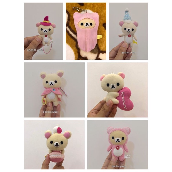 Gấu bông Korilakkuma size nhí (15cm) p2