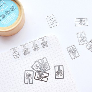 Bộ 20 ghim cài kẹp giấy kim loại cao cấp hình thù độc đáo